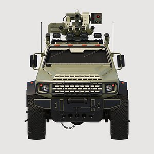 3D Armored vehicle