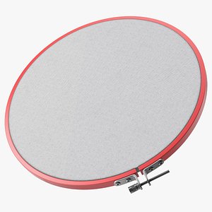 Plastic Embroidery Hoop with Fabric model