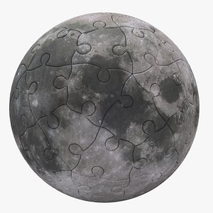3D moon puzzle