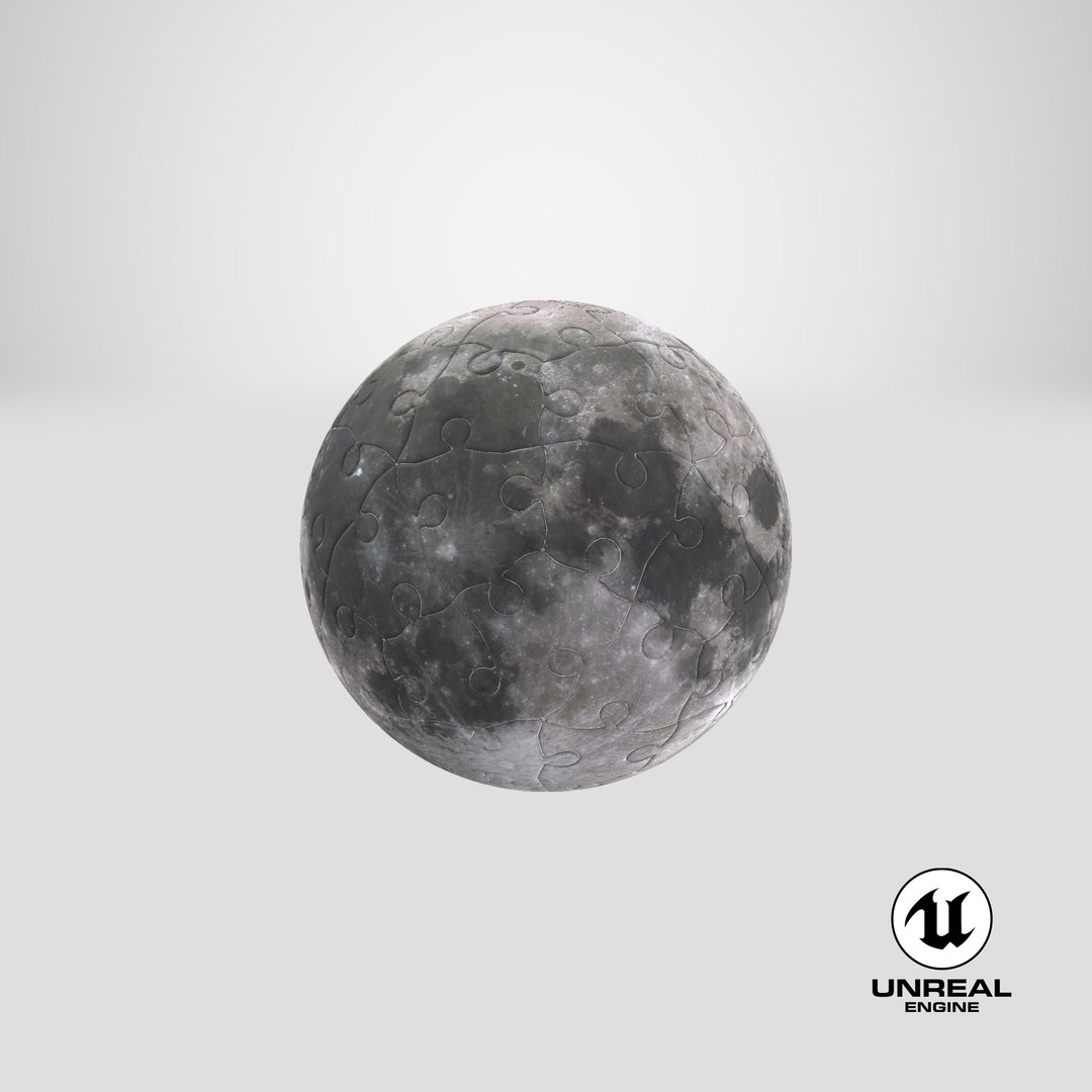3D moon puzzle https://p.turbosquid.com/ts-thumb/cH/l70KZC/UjI1XKa0/unreal_capture/png/1523463493/1920x1080/fit_q87/7c30a259b755bff0bcb5ef33935beb60de05c800/unreal_capture.jpg