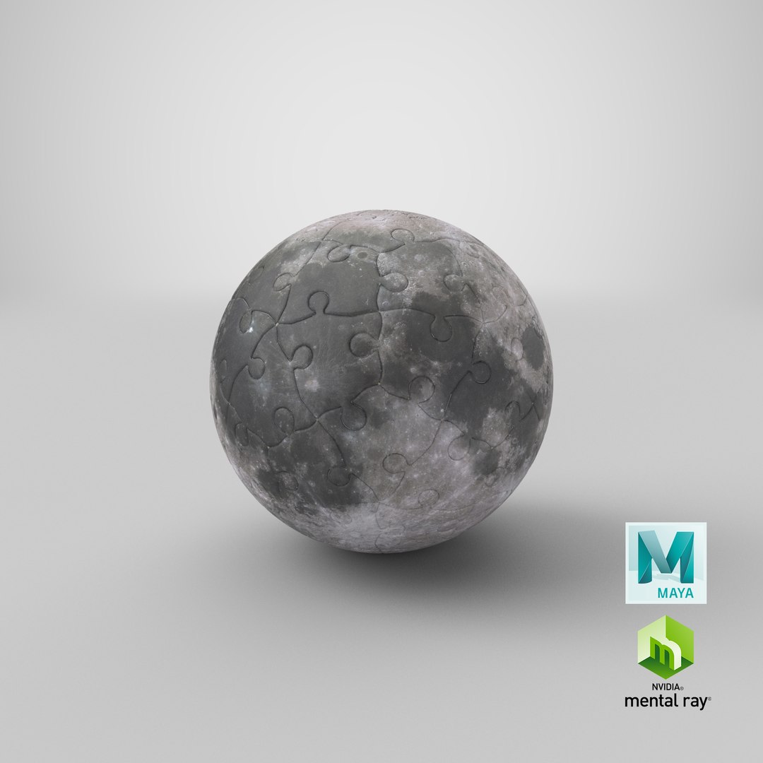 3D moon puzzle https://p.turbosquid.com/ts-thumb/cH/l70KZC/fd960YUJ/render.0001/png/1523463472/1920x1080/fit_q87/a5e08b244d382e132fbd8ebd5b3a982ee7df7e00/render.0001.jpg