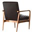 THE LEATHER ARMCHAIR IN VINTAGE BLACK