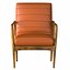 THE LEATHER ARMCHAIR IN VINTAGE BLACK