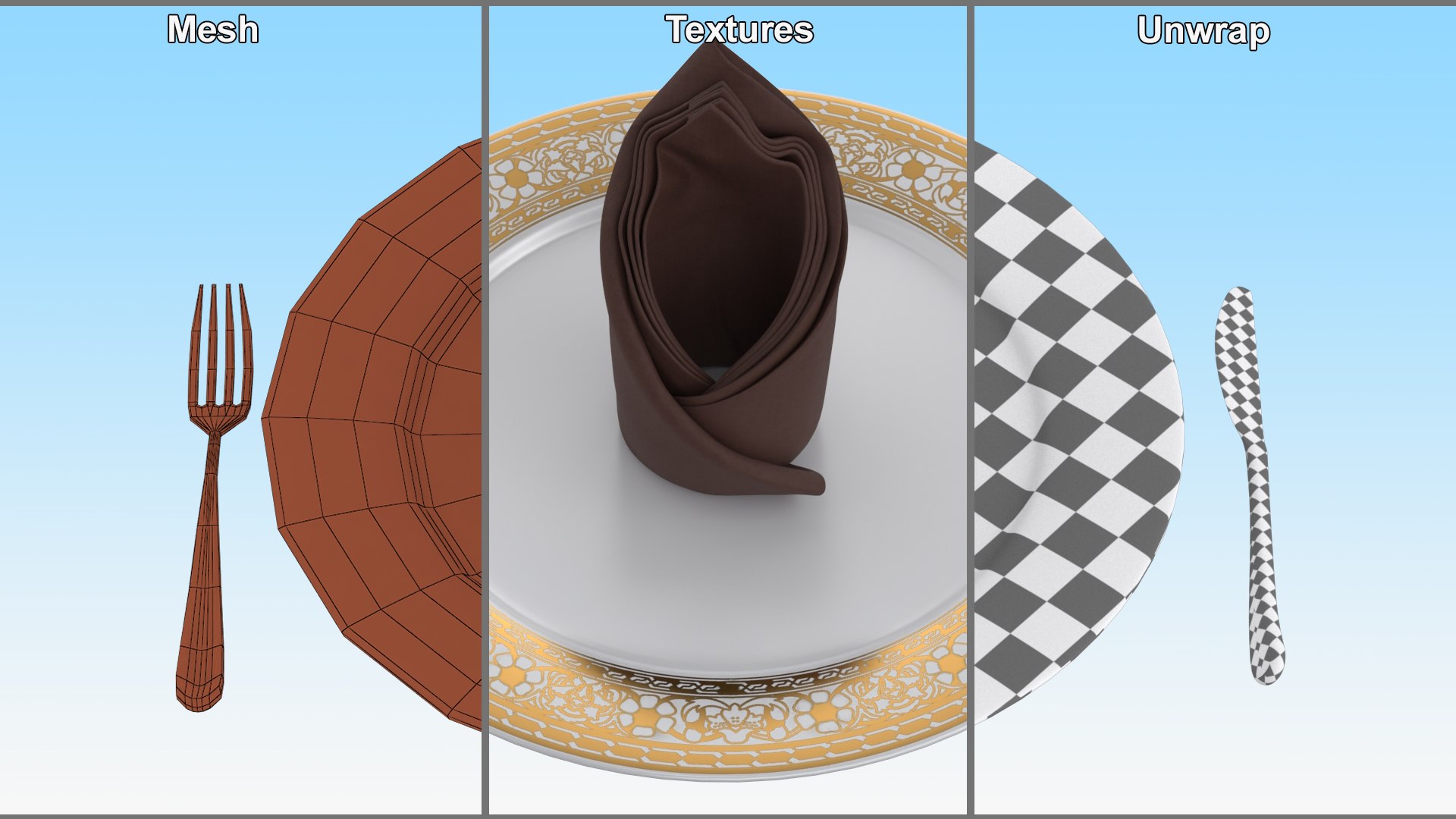 Dinner Plate Setting with Folded Napkin Brown 3D model https://p.turbosquid.com/ts-thumb/cH/p9tnV5/TE/dinner_plate_setting_with_folded_napkin_brown_012/jpg/1745000813/1920x1080/fit_q87/7c973e434e8b9022caede8b82a9bde54b95b2794/dinner_plate_setting_with_folded_napkin_brown_012.jpg