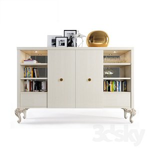 TV Wall Collection 3D model