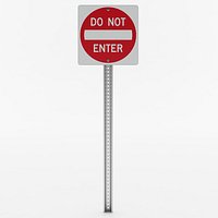 Do Not Enter Sign
