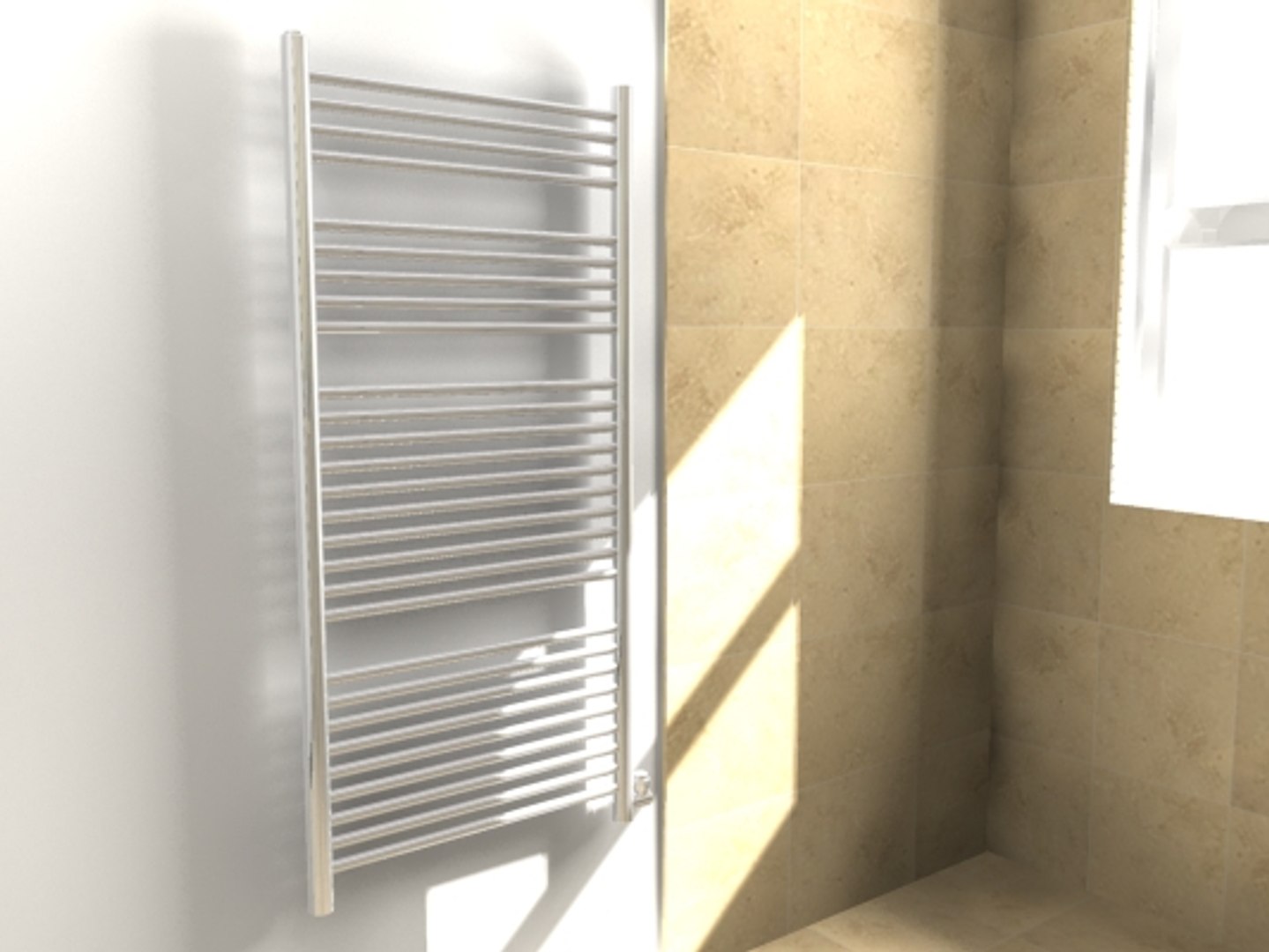 Contemporary Radiator 3d 3ds