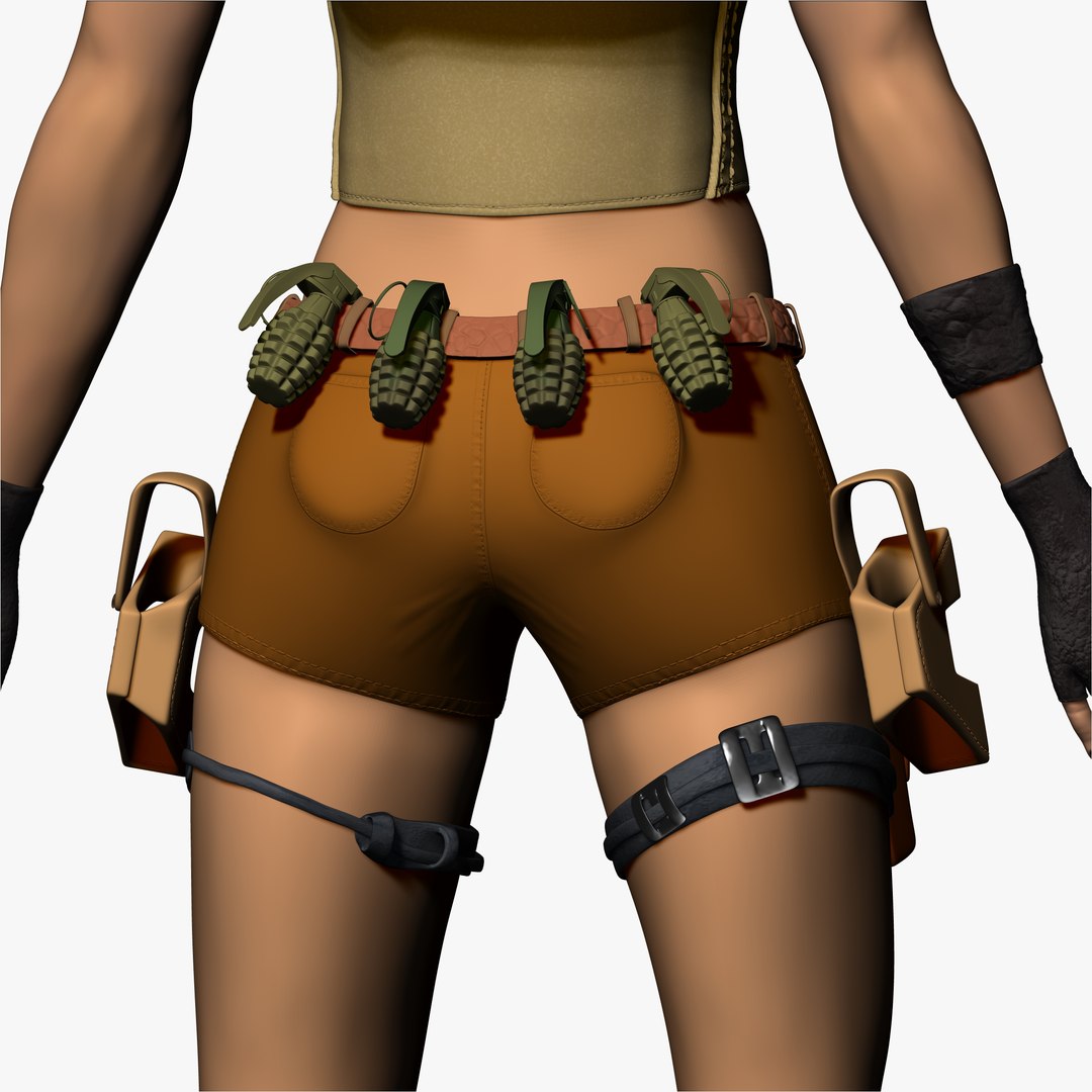 3d Commando Girl Woman