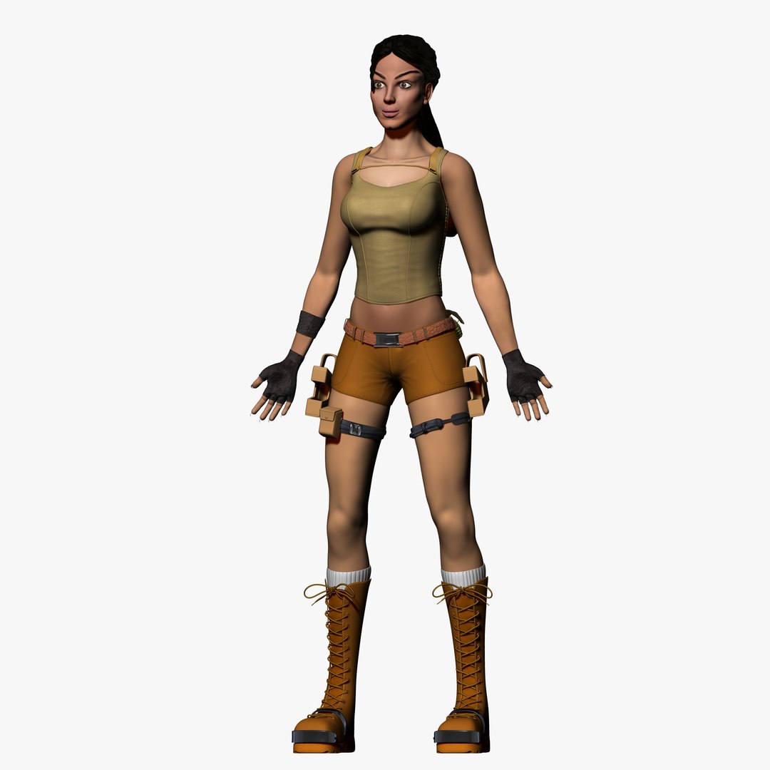 3d Commando Girl Woman