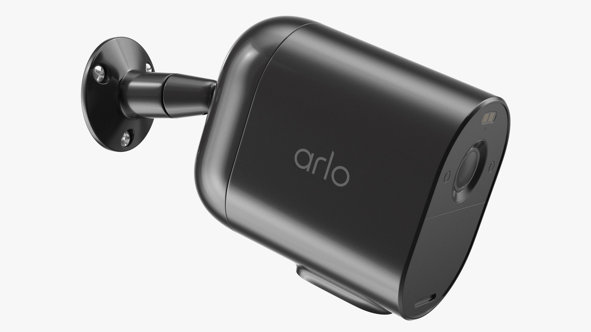 Wireless HDR Spotlight Security Camera Arlo Black 3D model preview