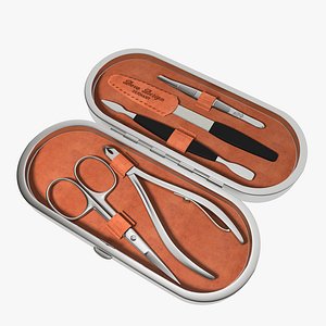 case scissors tongs tweezers 3d model