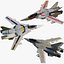 Collezione VF-1 Valkyries 3 in 1