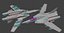 Collezione VF-1 Valkyries 3 in 1