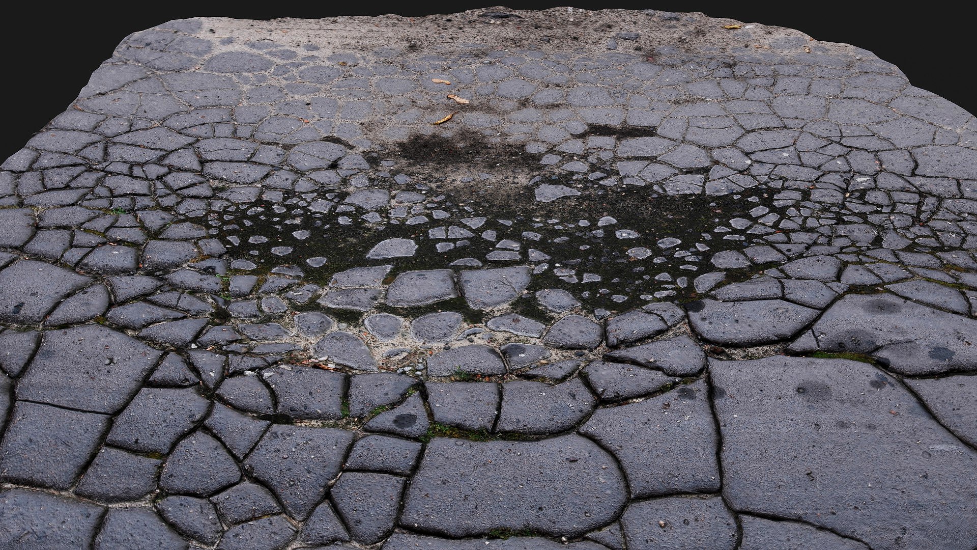 asphalt road cracked debris patch PBR photogrammetry model https://p.turbosquid.com/ts-thumb/cI/926gxl/Bg/preview5/jpg/1760523482/1920x1080/fit_q87/5fabd197ecad47821e7dae6fa274aab3f5073d22/preview5.jpg