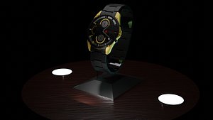 Reloj de pulsera - Wrist watch 3D