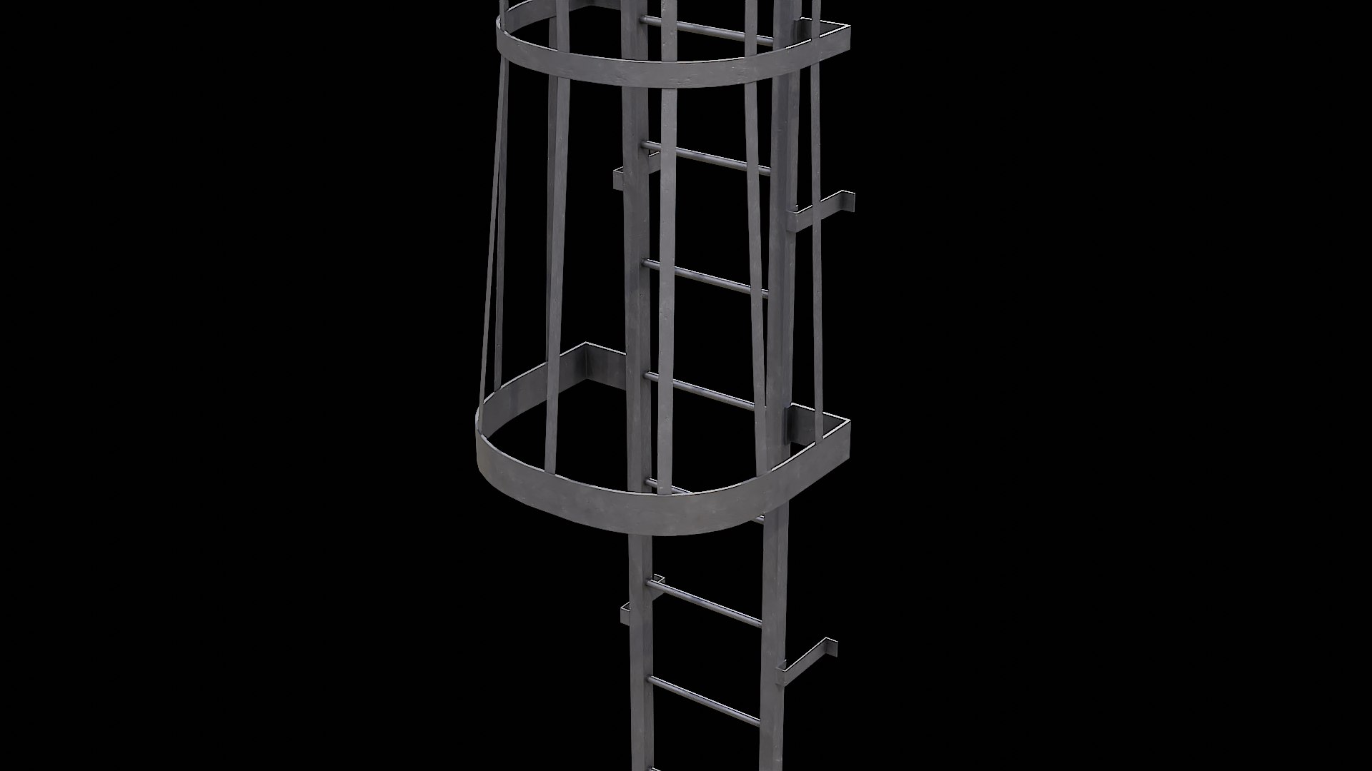 3D Model Cage - Safety Step - TurboSquid 1633890