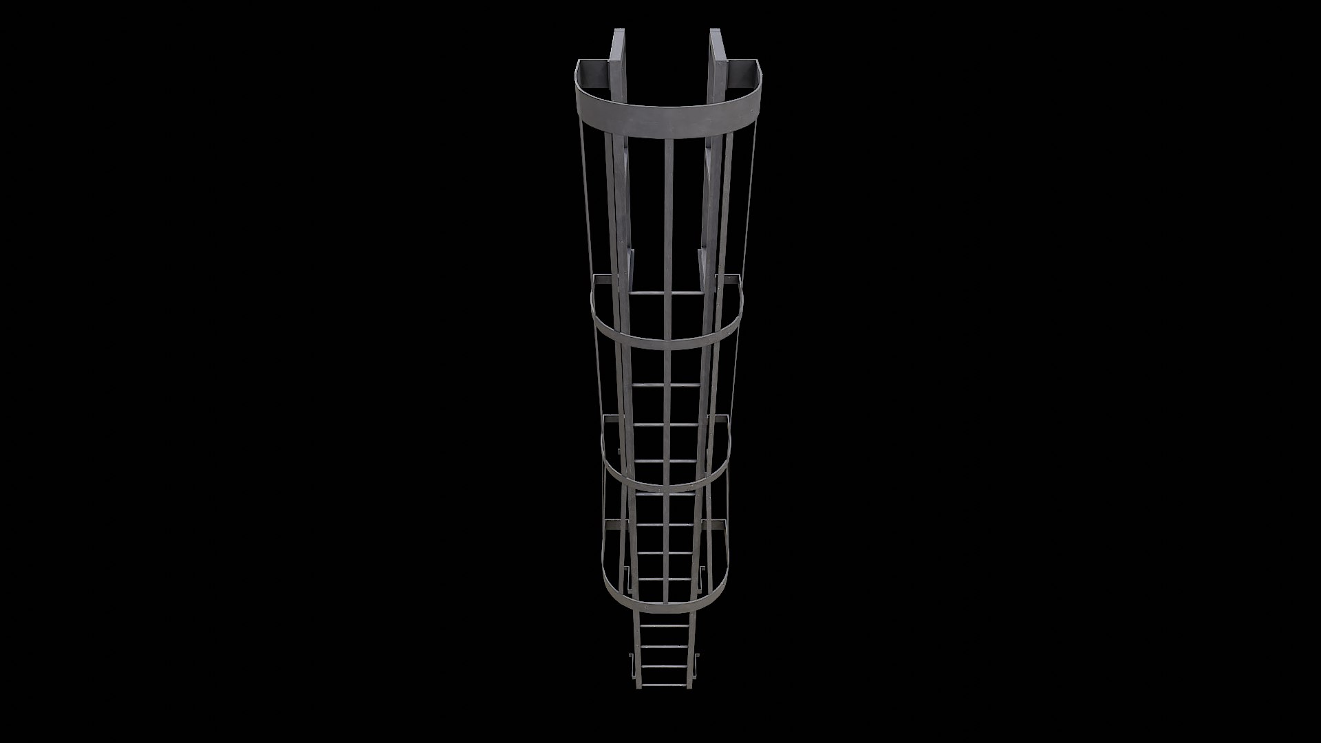 3D Model Cage - Safety Step - TurboSquid 1633890