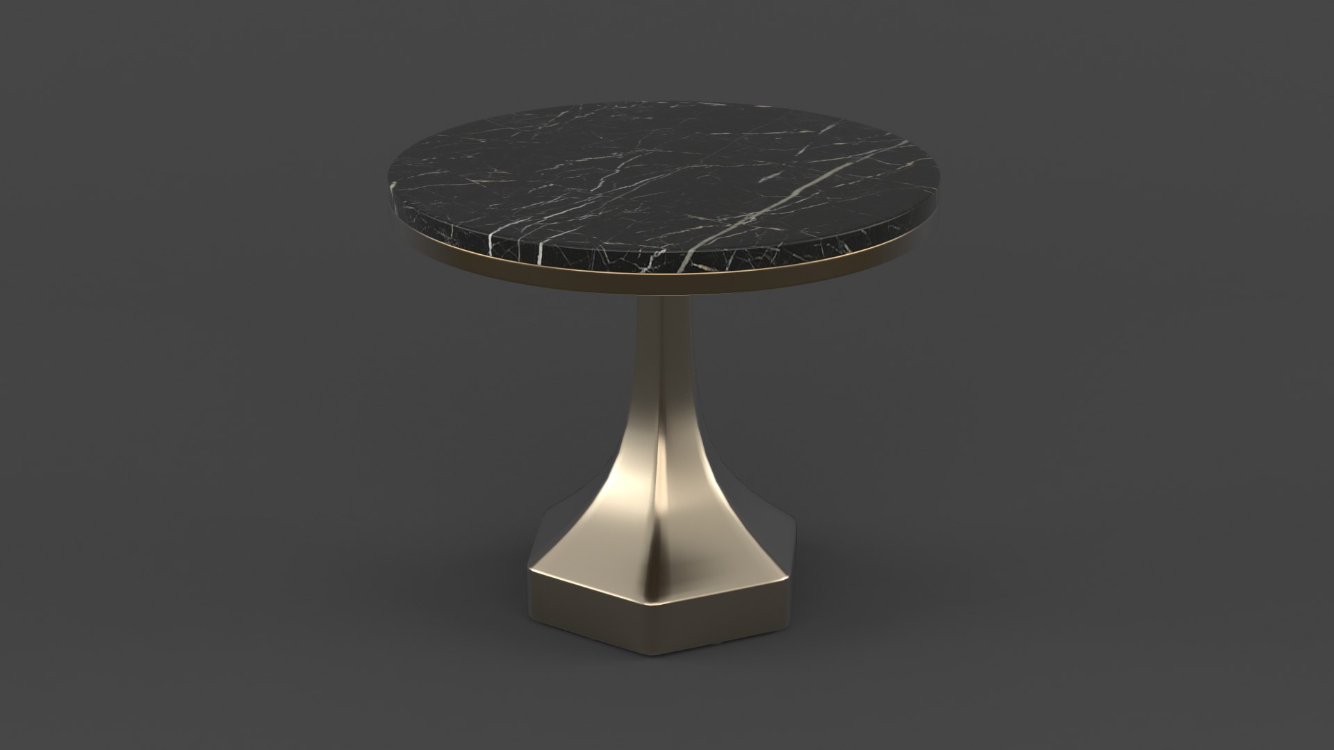 3D Marble Round Coffee Table Model - TurboSquid 2073889