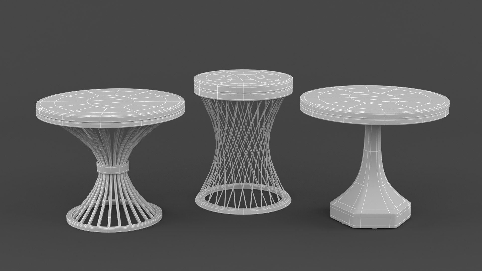 3D Marble Round Coffee Table Model - TurboSquid 2073889
