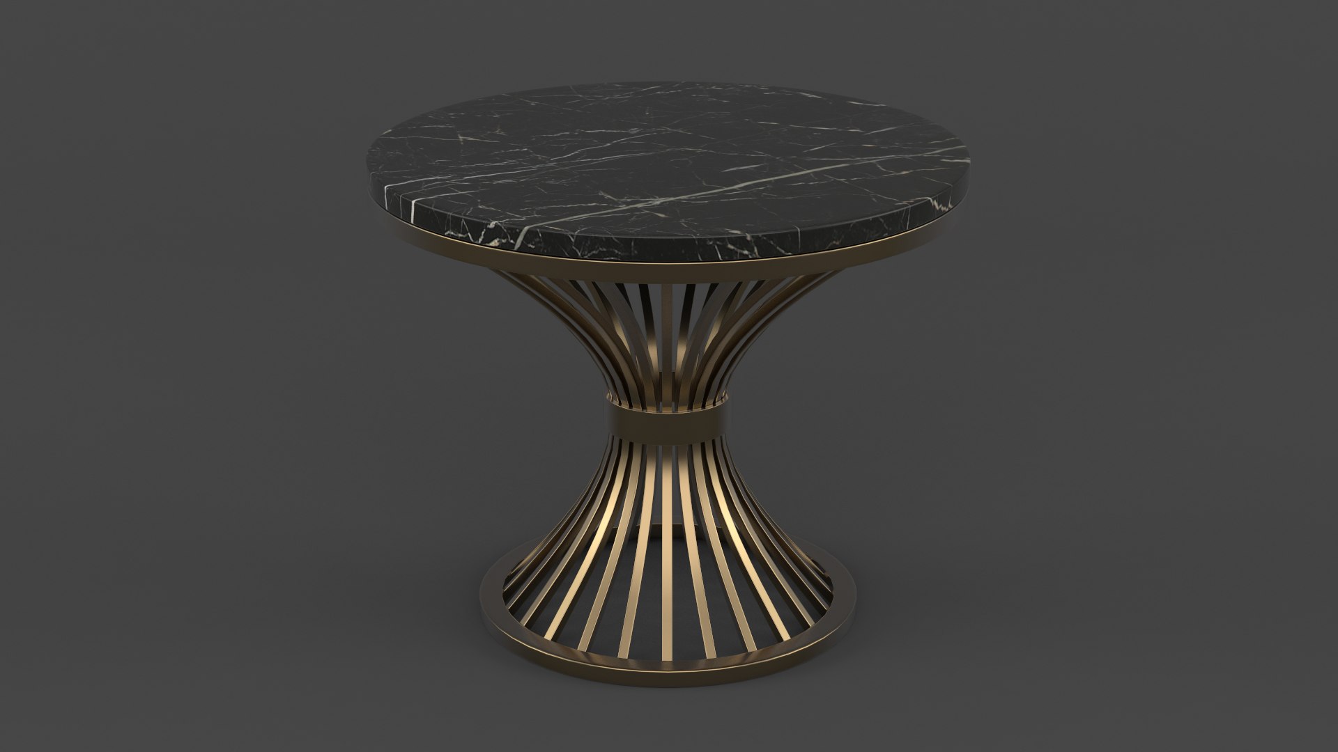 3D Marble Round Coffee Table Model - TurboSquid 2073889