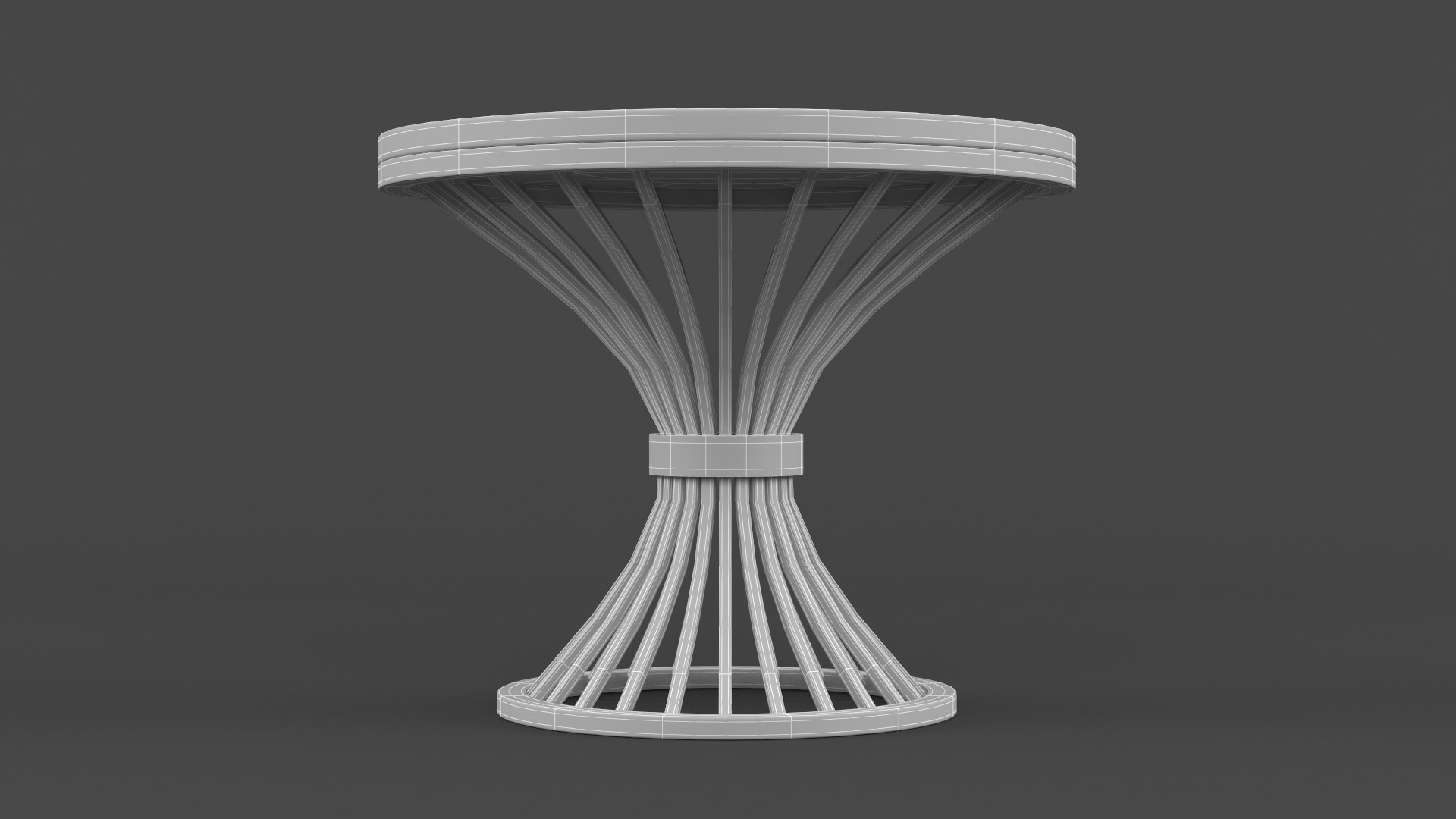 3D Marble Round Coffee Table Model - TurboSquid 2073889