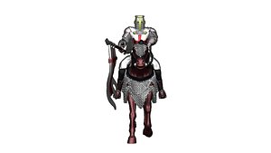 3D Crusader Cavalry 5 model