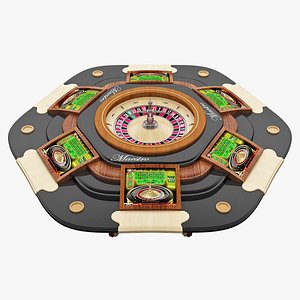 roulette table 3d max