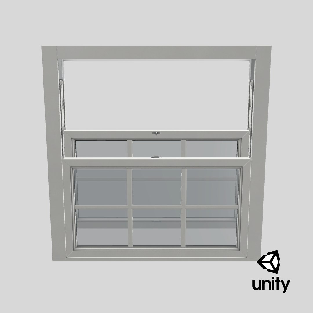 Standard-windows---window-3-open 3D Model - TurboSquid 1246369