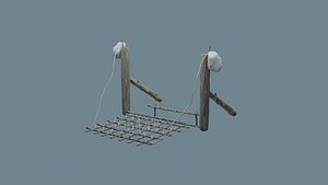 Low-Poly Trap 3D model