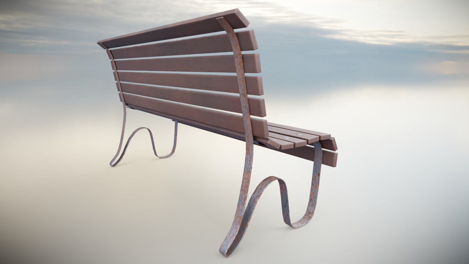 Bench Model - TurboSquid 2138275