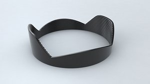 lens hood 3D model