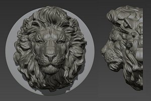 Lion head  for pendant