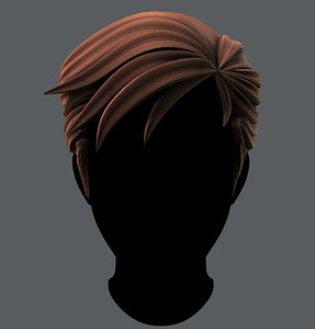 3D Hair style for Man V02