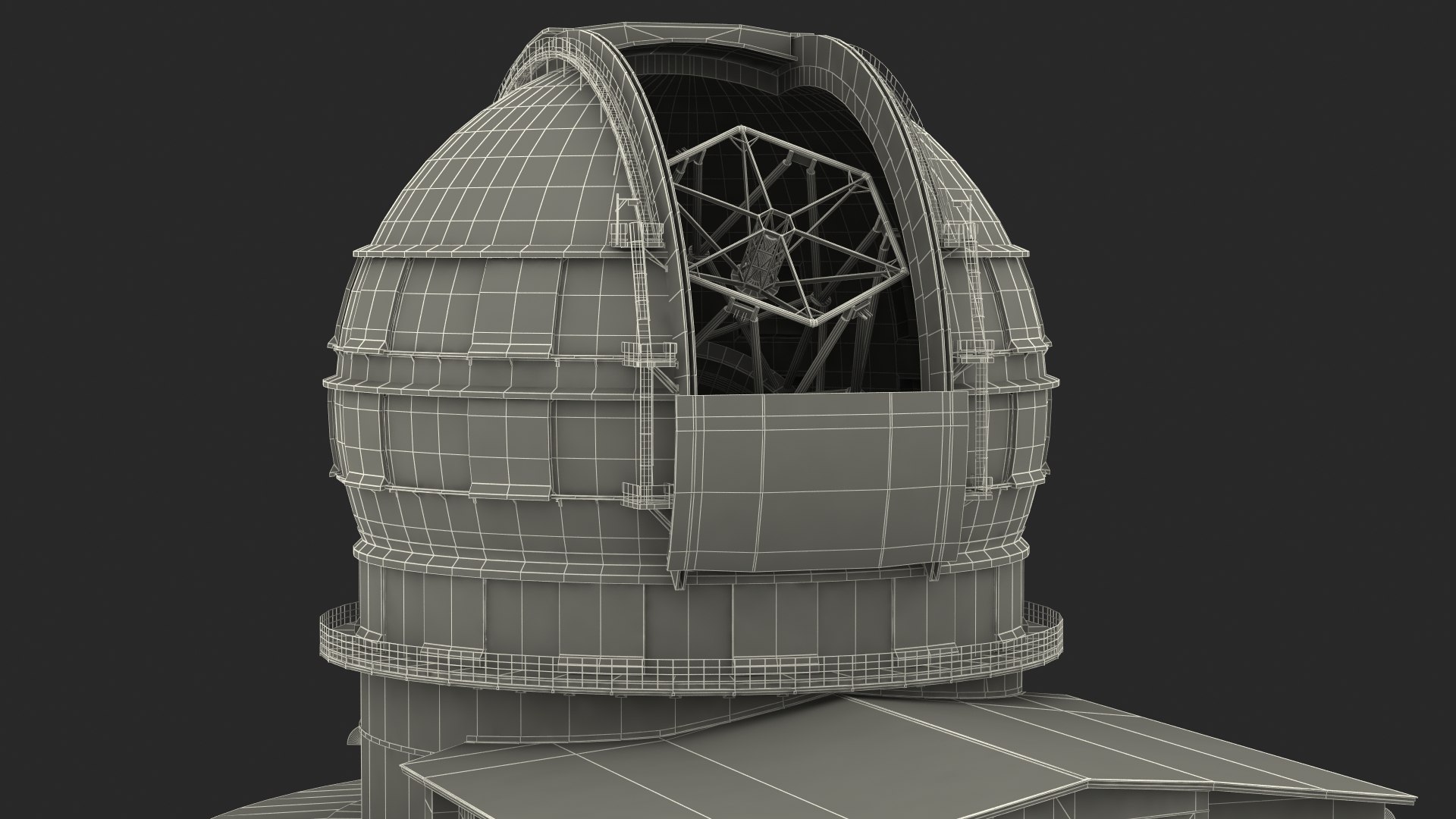3D gran tecan reflecting telescope model https://p.turbosquid.com/ts-thumb/cI/SsSEhH/VOOp4x6w/grantecanreflectingtelescopevray3dmodel058/jpg/1606097257/1920x1080/fit_q87/ddafdf8bf42e725d930f86a3b099b06815d7030a/grantecanreflectingtelescopevray3dmodel058.jpg