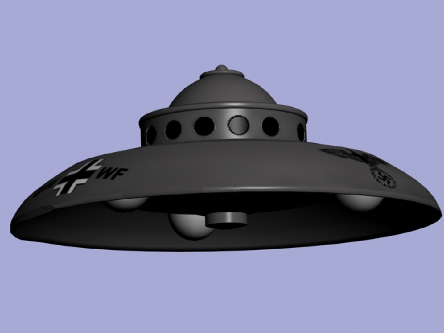 Adamski Flying Saucer 3ds