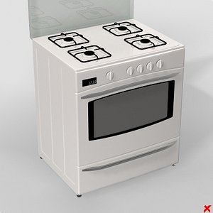 3d oven model