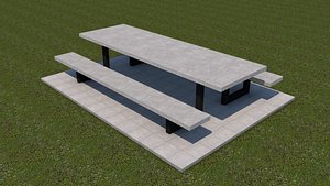 3D Outdoor Furniture