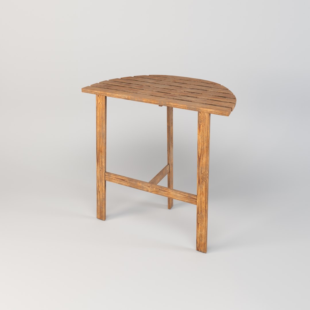 3D Model Foldable Table - TurboSquid 2238208