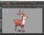 3D DeerAnimatedRigged