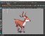 3D DeerAnimatedRigged