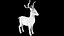 3D DeerAnimatedRigged