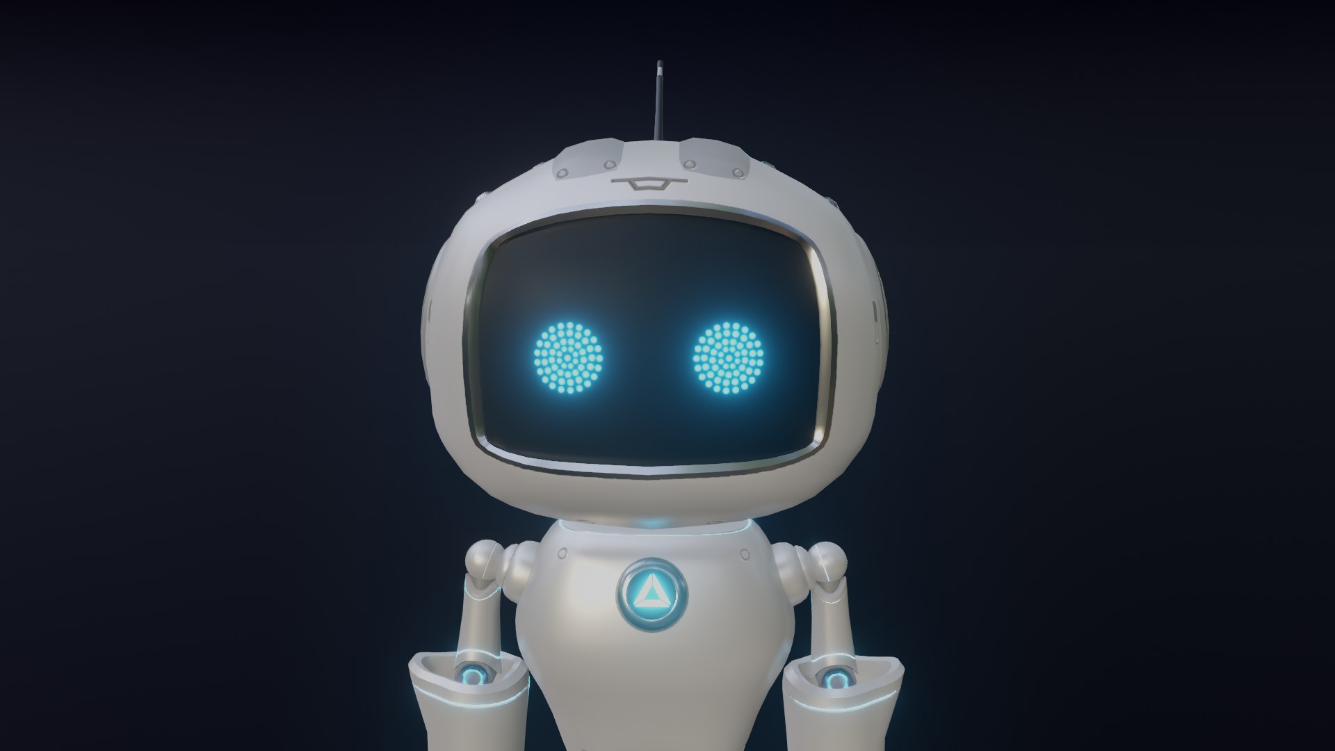 Cute Robot 3D model https://p.turbosquid.com/ts-thumb/cI/fBNKUr/AQ/rob14/png/1671214879/1920x1080/fit_q87/03874091d738c9ce7fe394b8932f7d8f49d75397/rob14.jpg