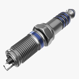 3D High-Precision Spark Plug model