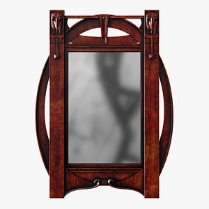 Mirror in an antique frame