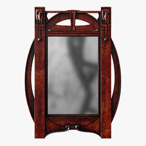 Mirror in an antique frame