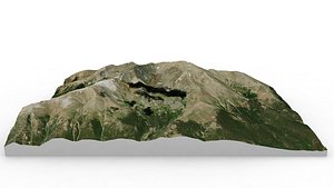 3D model Mount Elbert