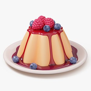 Panna Cotta with Berries