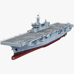 Chinese Navy Type 075 Amphibious Helicopter Assault Ship 032 PBR