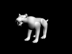 Tiger 3D Model - 3DCADBrowser