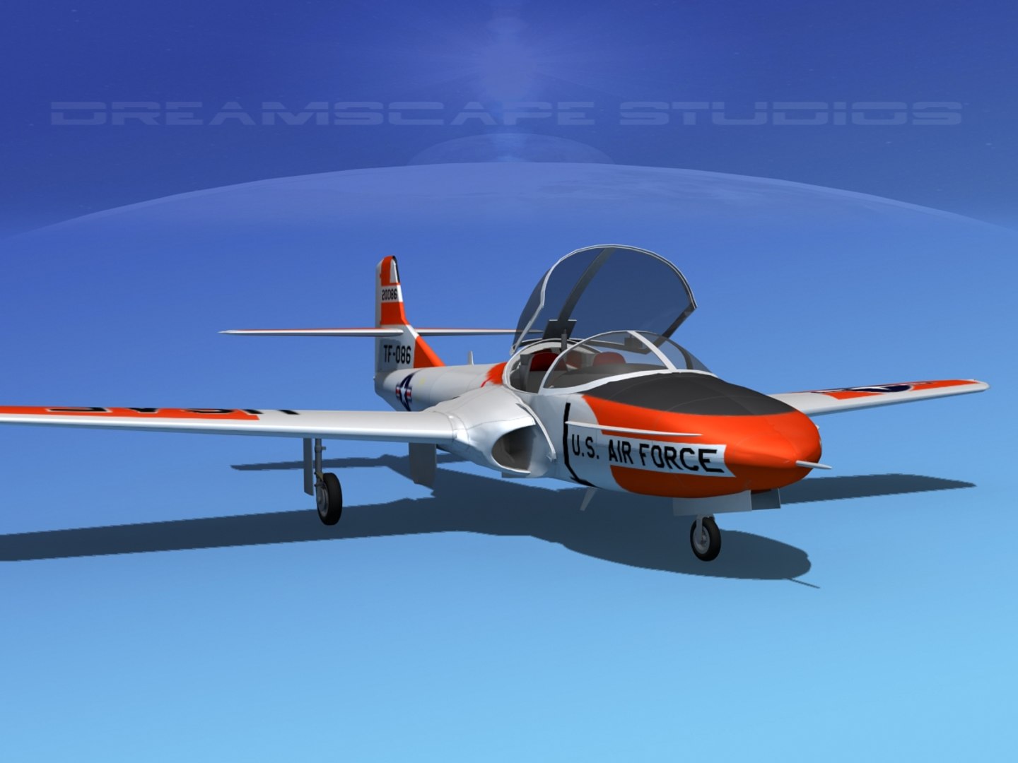 T-37 Cessna Tweet 3d Model